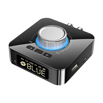 1 Комплект Bluetooth Адаптер, Bluetooth 5.0 Аудиоприемник Предавател 2 In1 AUX аудиоадаптер Конвертор