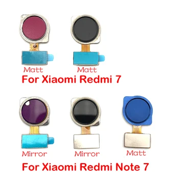 10 бр./лот Сензор за пръстови отпечатъци Бутон за връщане у дома Бутон меню Гъвкава лента за Xiaomi Redmi Note 7/Redmi 7