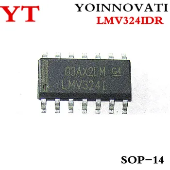 100 бр./лот Операционни усилватели LMV324IDR LMV324 SOP14 IC най-високо качество