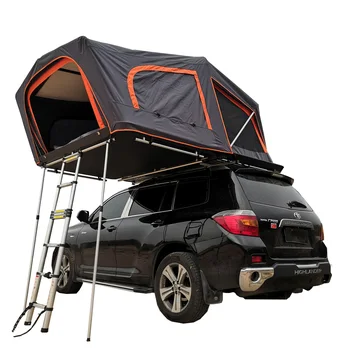 2023 Индивидуални палатки на покрива на автомобила с алуминиев покрив за къмпинг, палатка на покрива на 4 човека