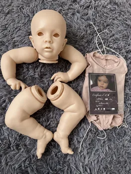 22-инчов комплект кукли Bebe Reborn Missy в разглобено формата, небоядисана част кукли с филтър корпус и очи в пакет