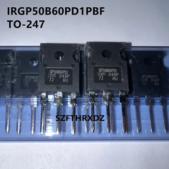 4шт 100% Нов Внос на Оригинални IRGP50B60PD1PBF IRGP50B60PD1 GP50B60PD1 TO-247 IGBT полеви транзистор 75A 600V