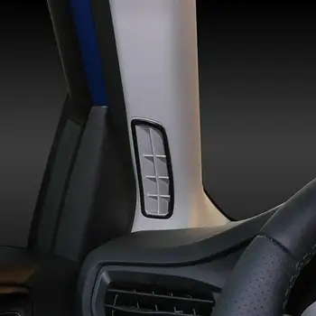 BJMYCYY 2 бр./компл. Декоративна рамка от неръждаема стомана за воздуховыпуска предния багажник на автомобил ford focus MK4 2019