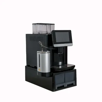 Colet Factory Търговски 7-Инчов Сензорен машина с 10 Езика за Приготвяне на Двойно кафе Лате, Капучино, Еспресо, Напълно Автоматична еспресо Машина