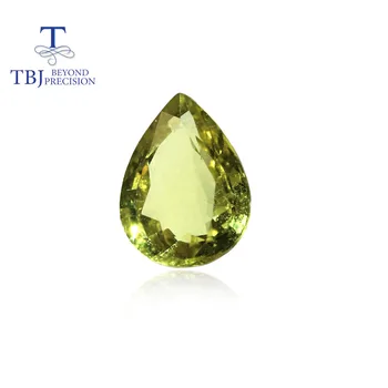 Tbj, естествен необичаен сапфир, россыпь скъпоценни камъни, овални круша 1 карата за производството на уникални бижута от злато 18 карата, 14 карата, 9 карата.