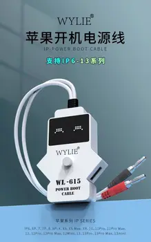 WYLIE WL-615 захранващ Кабел iPhone 6-13 далеч серии, 3 USB кабел 1-4 за ремонт на мобилни телефони, кабел за захранване, инструменти за защита от пренапрежение