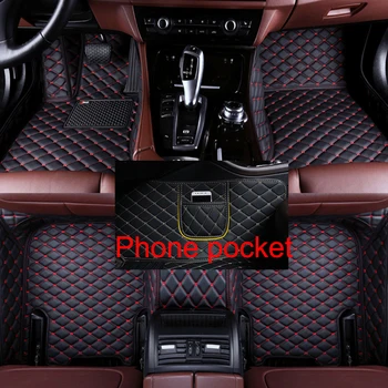 Автомобилни постелки индивидуално за Mercedes GLE Coupe 5 Seat 2015-2019год детайли на интериора автоаксесоари килим