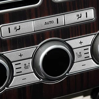 Аксесоари за интериора на автомобила Land Rover Range Rover Vogue L405 2013-17 Стикер с тапицерия бутон заден климатик от алуминиева сплав 2013-17