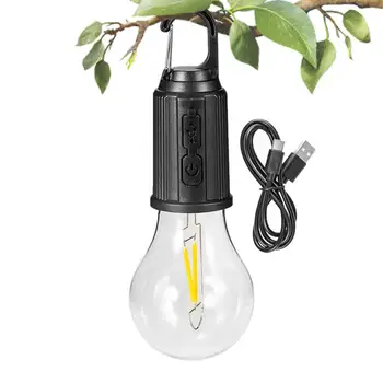 Акумулаторна лампа за къмпинг, преносима лампа, Водоустойчив, лек, супер ярки, 3 режима на осветление, Акумулаторна палатка