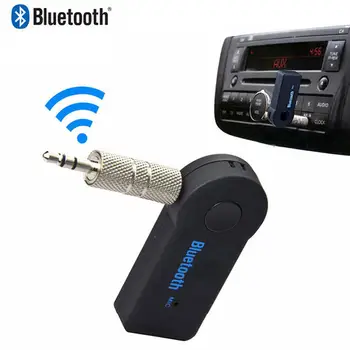 в 1 Безжичен Приемник с Bluetooth 5,0 Адаптер 3,5 мм Жак За Автомобилната Музика, Аудио Aux A2dp Приемник Слушалки Хендсфри