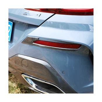 За BMW 8 серия G14 G15 G16 2019-2022 Задни противотуманный фенер от въглеродни влакна, Рамка за вежди, Накладки, Стикер, Аксесоари