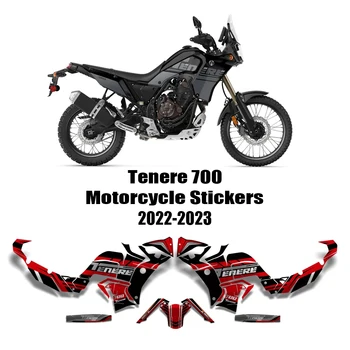 За Yamaha Tenere 700 T7 T700 Стикер Мотоциклет Тампон На Резервоара Стикер с Резервоар Отстрани Стикер Против Надраскване TENERE 700 2022-2023