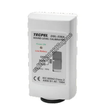 Измерител на нивото на звука TECPEL DSL-336A, калибратор dB, калибриране tracalbe, Тайван
