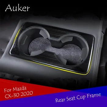 Конзола задна седалка, рамка за контакт климатик, довършителни работи, интериор, стил автомобилни стикери за Mazda CX-30 CX30 2020