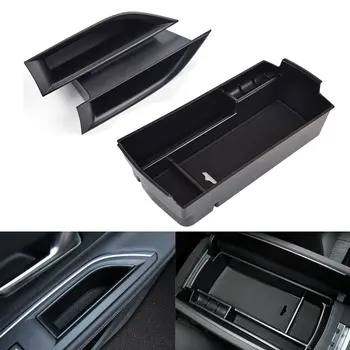 Кутия за съхранение подлакътник, за Peugeot 3008 3008GT 5008 2017-2020 Органайзер за централната конзола, Тава за съхранение на каси за врати дръжки на автомобила