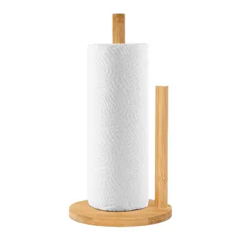 Кухненски Дървена хвърляне на салфетки, Вертикална Поставка за салфетки в банята, Саксия за еднократна употреба на хартия, Кухненски Принадлежности за съхранение на тоалетни.