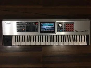 Лятна 50% отстъпка ГОРЕЩИ ПРОДАЖБА НА Roland Fantom G7 76keys Синтезатор Клавиатура Музикална Работна Станция с ръководството на