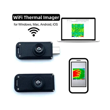Мини Wi-Fi тепловизор с инфрачервена матрица с термопайлом 32X32 пиксел, модул за измерване на температура, штекерный порт