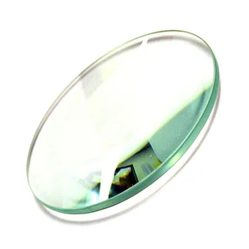 Научна Полиран Стъкло Двувыпуклая леща Labs Влакна, Стъклена леща Bi-Convex с диаметър 55 мм