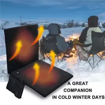 Начална възглавници за седалки с подгряване и 3-уровневым топъл, възглавници за седалки на стадиона с топъл, Преносим топло за стола за общежития