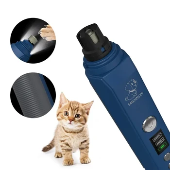 Нови нокторезачки за домашни любимци с led осветление, за малки и големи Кучета, Котки, Опесъчаване машина за нокти, USB Акумулаторна Нож за Лапи, Аксесоари за грижа за кучетата