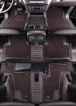 Отлично качество! Обичай специални автомобилни стелки за Mercedes Benz GLB 7 места 2024-2020 водоустойчив двуслойни килими за GLB 2022