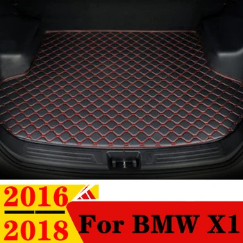 Подложка За Багажник на Автомобил BMW X1 2017 2018 2016 Плосък Странична Задна Накладка За Защита на Товара, Килими Подплата, на Задния Панел На Багажника, Автомобилни Части