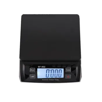 Професионални Цифрови везни T50, с тегло 66 кг / 0,1 унция (30 кг / 1 г) с функция за съхранение и опаковка Пощенски Везни Кухненски Настолни везни