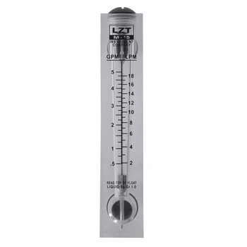 Разходомер тип епк стойки за измерване на разхода на вода 0,5-5 GPM 2-18 LPM