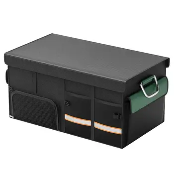 Сгъваема Кутия-органайзер за съхранение в багажника на колата, Преносим Авто кутия за подреждане и прибиране на реколтата, Кутия за съхранение на всички всячины, Чанта за съхранение на инструменти за многократна употреба