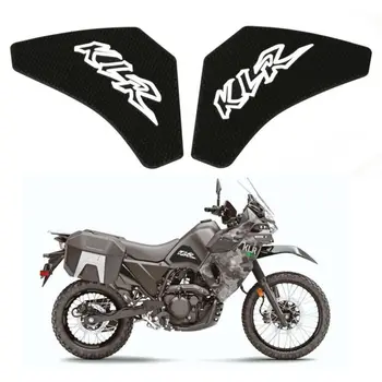 Тампон на резервоара на мотоциклета за Kawasaki KLR650 2022-2023 Защита на резервоара Коленная ръкохватка 2 елемента KLR650