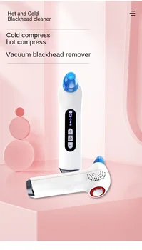 Устройство за отсасывания черни точки електрически домашен козметичен инструмент за студен и горещ компрес въвеждането на откриването на още почистване на лицето