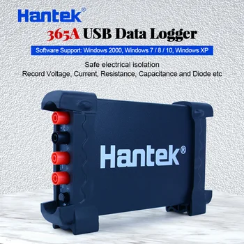 Цифров USB-регистратор на данни Hantek 365A регистратор на данни за текущото напрежение, съпротивление, капацитет, Диод поддръжка на Windows 2000, 7/8 /XP