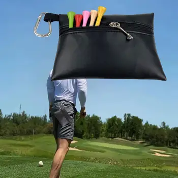 Чанта за притежателя на тениски за голф, чанта за инструменти за голф, чанта за топката, маркер, Многофункционална чанта за съхранение унисекс, поясная чанта за топка за голф