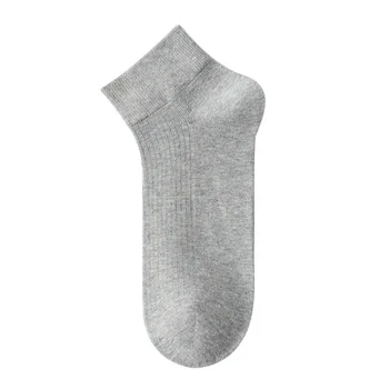 Чорапи Мъжки средните Летни чорапи, абсорбиращи потта, дишащи, тънки чорапи, миризливи чорапи черни